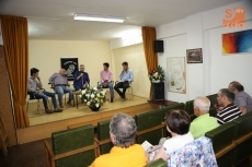 Foto 3 - Juan del Álamo, Alejandro Marcos y Alberto Escudero, protagonistas de un coloquio taurino en el...