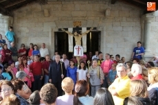 Foto 3 - La lluvia se cuela entre los actos en honor al Cristo de las Mercedes