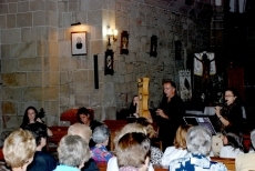 Foto 3 - El grupo de gaitas de Sancti Spíritus llena la iglesia parroquial con música tradicional