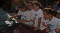 Foto 4 - 'Pequeños Policías' patrullan en busca de la concienciación social