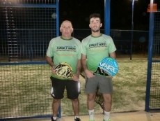 Juanma y su hijo disputarón dos partidos seguidos/FOTO:Raul Hernández