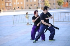 Foto 3 - Exhibición de los grupos de Tai Chi y Zumba en las fiestas de Avesal