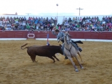 Oscar Mota, tres orejas en Villoria