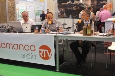 La radio de SALAMANCA rtv AL D&Iacute;A pone voz a los protagonistas de la feria Salamaq