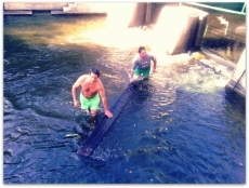 Foto 5 - El &uacute;ltimo ba&ntilde;o de la temporada en la Sierra