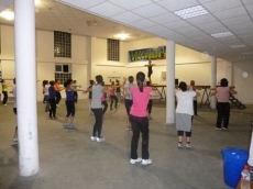 Foto 5 -  Las clases de zumba comienzan con casi cincuenta personas