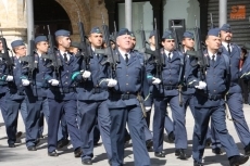 Foto 4 - Excepcional juramento a la bandera española ante la mirada de Teresa de Jesús