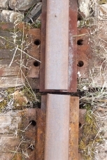 Foto 5 - La Asociación Tod@vía denuncia el robo de cientos de tornillos de la vía de La Fregeneda