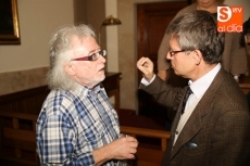 Foto 3 - La USAL rinde homenaje a Bartolomé Nieto, con la lectura de su libro 'La estirpe del aire'