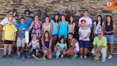 Aprendiendo a jugar a la Calva con los mayores.