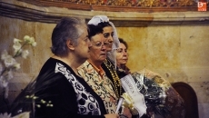 Foto 4 - Ofrenda floral de la Asociación de Familiares de Enfermos de Alzheimer