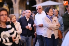 Foto 5 - Llamamiento en la Plaza Mayor para luchar contra la pobreza y la desigualdad