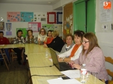 Presentación de fotografías y poemas en el Centro Católico de Cultura Popular / FOTO: Ana Vicente