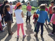Foto 6 -  Más de 70 niños participan en el encuentro comarcal 'Abraza tu pueblo'
