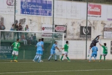 Foto 3 - Marc Nierga con un 'hat-trick' sit&uacute;a al Guijuelo en play-off de ascenso