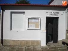 La sala de Pésames con la hornacina que albergara el retrato del Santo/FOTO: Raúl Hernández