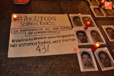 Foto 6 - Manifestación por la desaparición forzada de los 43 estudiantes normalistas de Ayotzinapa