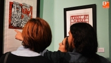 Foto 3 - Tomás Hijo muestra su exposición de grabados e ilustraciones en la ‘Salchichería Oeste 7’