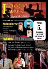 Foto 3 - Dami&aacute;n Casta&ntilde;o, Del &Aacute;lamo, Marcos y Escudero, primer coloquio de la Asociaci&oacute;n Taurina &lsquo;Villa ...