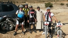 Foto 4 - La gran aventura de tres ciclistas mirobrigenses en Marruecos