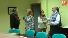 De I. a D. Jesús Francés, Purificación Pozo, Marta Barroso y Jacinto Gª Hoya/FOTO: Raúl Hernández 