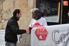 Nueva protesta de Stop Desahucios para denunciar las cl&aacute;usulas abusivas de las hipotecas