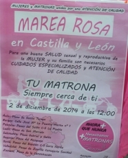 Foto 3 - Las matronas se 'visten de rosa' para dar visibilidad a una profesi&oacute;n con autonom&iacute;a y...