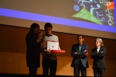Foto 4 - Gema Martín, Javier Bernal y el equipo de baloncesto femenino, mejores deportistas del curso...
