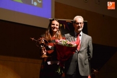 Foto 3 - Gema Martín, Javier Bernal y el equipo de baloncesto femenino, mejores deportistas del curso...