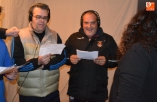 Foto 3 - Sesión de grabación en el estudio para los jugadores del Ciudad Rodrigo CF