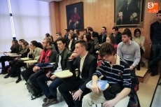 Foto 5 - Estudiantes de la USAL analizan el Consejo Europeo reproduciendo una de sus sesiones