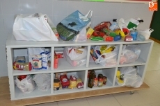Alimentos recogidos en el IES Tierra de Ciudad Rodrigo | Foto @kisanghani