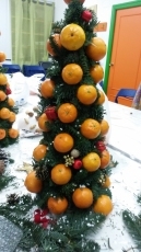 Foto 3 - Creativas y originales ideas de decoración floral navideña