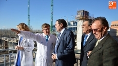 Foto 3 - El consejero de Sanidad visita las obras del Complejo Hospitalario