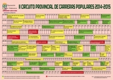 La Delegación de Atletismo añade dos nuevas pruebas al Circuito de Carreras Populares
