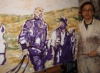 Foto 1 - El pintor Miguel Elías culmina su ‘Don Quijote y Sancho’ para el Premio Internacional de...