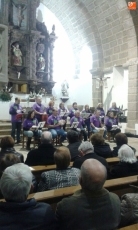Foto 3 - El espíritu navideño inunda la iglesia de San Bartolomé en el primer encuentro coral
