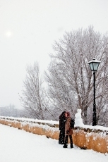 Foto 5 - Estampas de nevadas en Salamanca