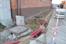 Foto 4 - El Colegio Miróbriga cambia de lugar de entrada por la renovación de aceras