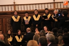 Foto 3 - Ceremonia religiosa y entrega de premios en la celebración de Santo Tomás de Aquino en la UPSA