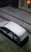 Foto 1 - El pronóstico de nieve se cumple en Linares de Riofrío