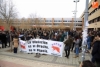 Foto 2 - Estudiantes de la USAL se manifiestan contra la reducción de los grados universitarios