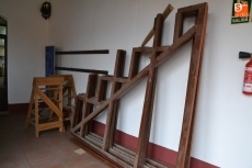 Foto 4 - 1Foto: Empieza a montarse el ‘rectángulo mágico’ de la Plaza