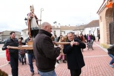 Foto 6 - Garcihernández se anuda la gargantilla y se encomienda a San Blas