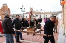 Foto 4 - Garcihernández se anuda la gargantilla y se encomienda a San Blas