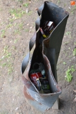 Foto 4 - Las papeleras de La Florida, a la espera de correr la misma suerte que las situadas en La Glorieta