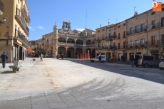 Foto 3 - La Plaza Mayor dice adiós a su ‘campo de fútbol’