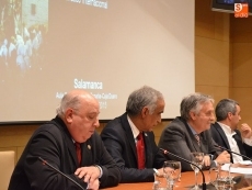 Foto 4 - Medina de Rioseco presenta en Salamanca su Semana Santa de interés internacional 