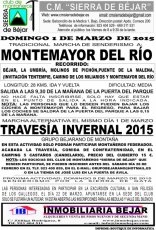 ‘Travesía invernal 2015’ del ‘Club de Montañeros Sierra de Béjar’