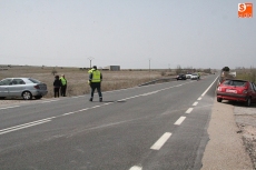 Una mujer resulta herida en un accidente de tr&aacute;fico a la altura del t&eacute;rmino de Peralejos de Abajo | Imagen 8